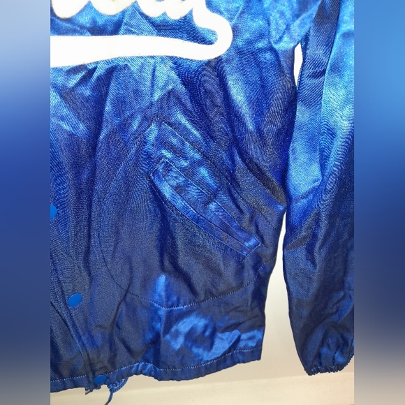 Ebbets Field Flannels Montreal Royals Satin Vintage Jacket made in USA - Picture 9 of 14